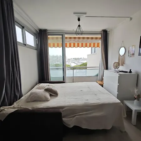 Apartment Magnifique Ensoleillee ,vue Sur Le Port Carnon-Plage