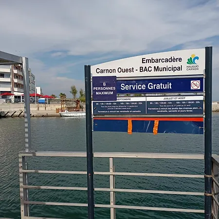Magnifique Ensoleillee ,vue Sur Le Port Apartment Carnon-Plage