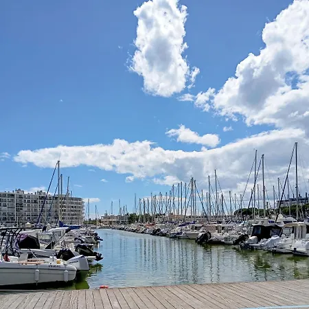 Magnifique Ensoleillee ,vue Sur Le Port Carnon-Plage